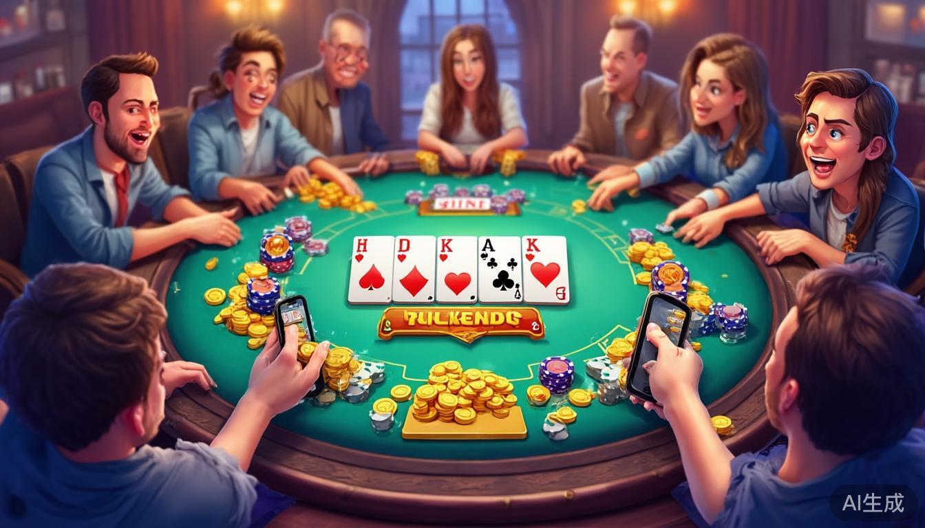 经典扑克游戏百人金花:棋牌游戏下载推荐,赢取真实奖励